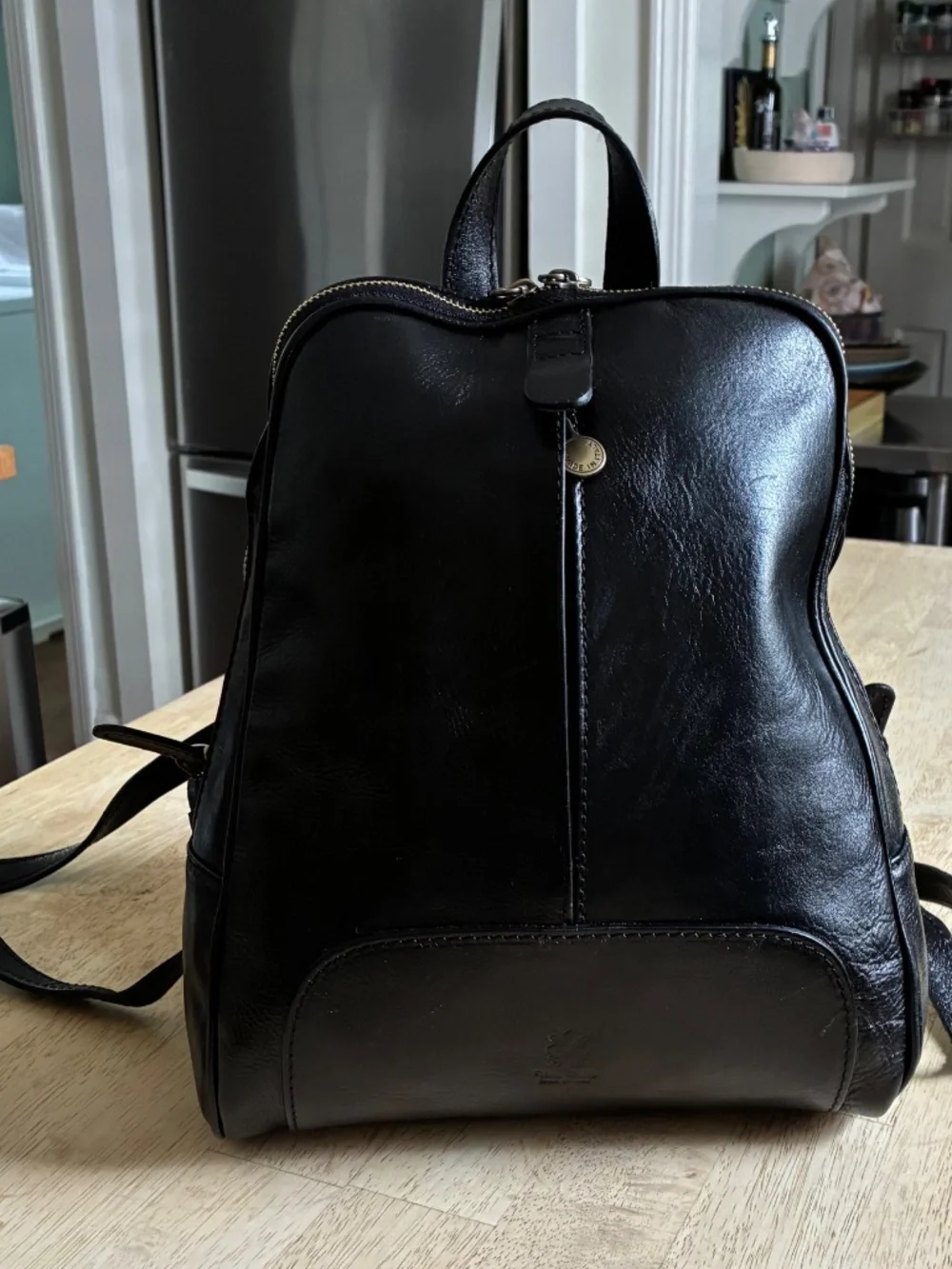 Vera Pelle Florence Leather Backpack